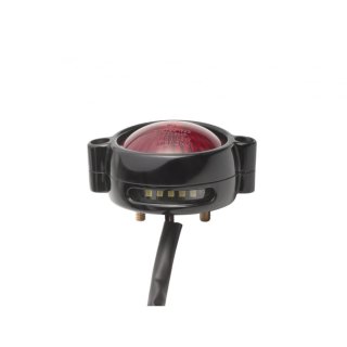 Motone "Eldorado" LED Tail Light - black, ECE