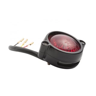 Motone "Eldorado" LED Tail Light - black, ECE