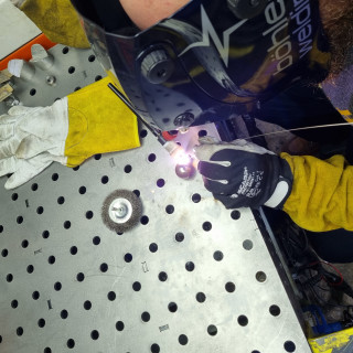 KlassikKustoms Mini Cyclops tailight stainless steel polished