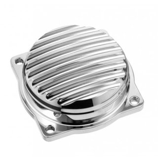 Deckel CV Vergaser Motone Finned Top Cover Alu poliert...