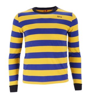 13 1/2 Behind Bars Longsleeve gelb blau XL
