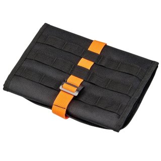 Biltwell Exfil-0 2.0 Werkzeugrtasche Schwarz/Orange