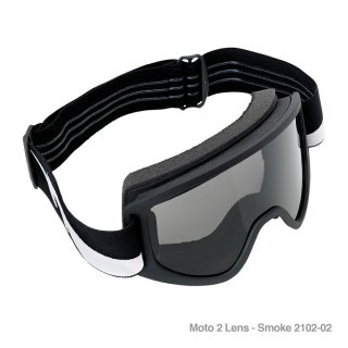 Biltwell Moto 2.0 Motorradbrillen Einsatz - smoke