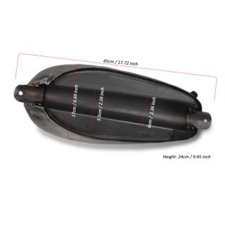 Frisco Chopper Tank universal Stahl 5l