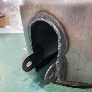 Frisco Chopper Tank universal Stahl 5l