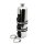 Benzin Reserveflasche Edelstahl Poliert mit Halter 1,5l