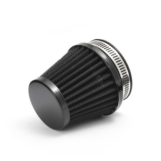 Universal Kegelluftfilter, 50-54mm, schwarz