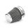 Round tapared universal airfilter 59-63mm Pod Filter silver