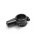 Mirror mounting clamp M10 black for 22mm handlebars