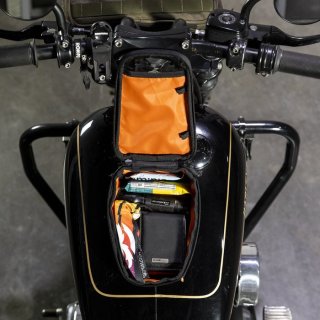 Biltwell EXFIL-2 Motorrad Tanktasche schwarz