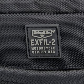 Biltwell EXFIL-2 Motorrad Tanktasche schwarz