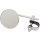 Custom Micro Mirror round 3" chrome, short Stem with Handlebarclamp