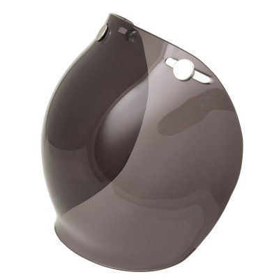 Bubble Visor Smoke for Open Face Helmet Strong Tint