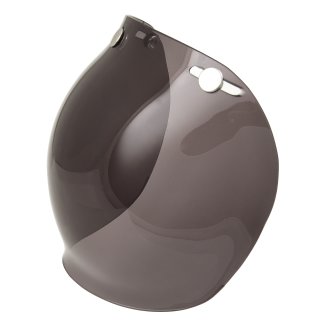 Bubble Visor Smoke for Open Face Helmet Strong Tint