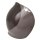 Bubble Visor Smoke for Open Face Helmet Strong Tint
