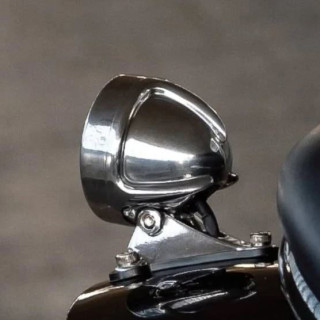 Motone "Reprobate" LED Tail Light - polished alloy- with fender mount, ECE