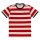 13 1/2 TSR T-Shirt rot/weiss