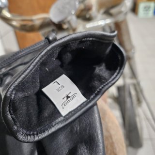 Longhorn Rodeo Handschuhe schwarz, gefüttert