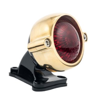 Motone "Eldorado" LED taillight - solid brass -...