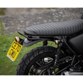 Motone "Eldorado" LED taillight - solid brass - With Fender Mount, ECE