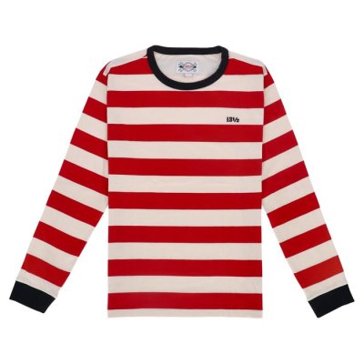 13 1/2 TSRLongsleeve red white (M only)