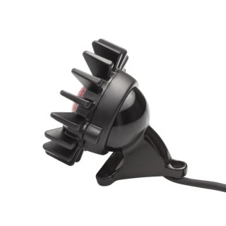 Motone "Big Fin" LED tail light black with fender mount, ECE