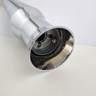 Schalldämpfer Tulip-Style chrom, Low Budget