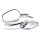 Twin Cam Style Custom Mirrors Chrome, Set