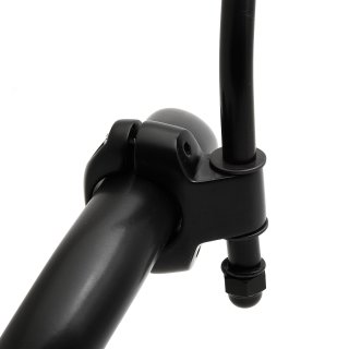 Rear View Mirror Clamp 1" Black