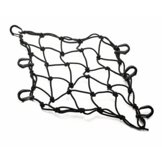 Cargo net helmet net 38x38cm for luggage racks and sissybars