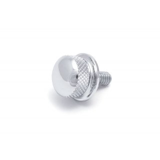 Knurled Seat Knob chrom ¼"-20 Kuryakyn