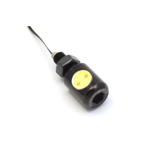 License Plate Light Mini LED Screw Black, ECE